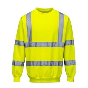 Sweat-shirt en polaire réfléchissant personnalisable pour homme – Meilleur prix – Vente chaude – Idéal pour le travail - Product Image 1
