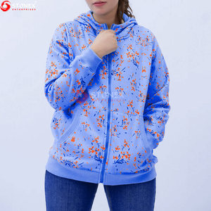 เสื้อฮู้ดดี้ผู้หญิงคุณภาพพรีเมียม ผ้าฝ้าย 100% แขนยาว ใส่ได้ในฤดูหนาว พิมพ์ลาย ซิปหน้า สั่งทำได้ รุ่นใหม่ล่าสุด - Product Image 4