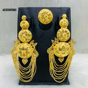 Bijouterie Bijoux USA Jewelry Boucles d'oreilles en plaqué or pour femme - Product Image 1