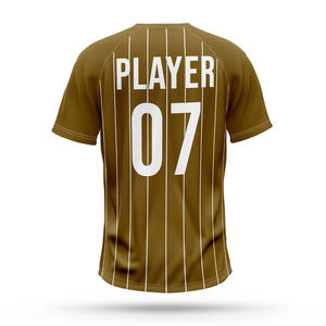 Maillot de baseball unisexe personnalisé à 2 boutons Uniforme d'équipe personnalisé Tissu de qualité supérieure Taille Plus Évacuation de l'humidité Aucun tarif - Product Image 6