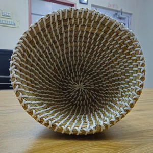 Cesta de Almacenamiento de Ropa de Ratán Natural en Forma de Corazón, Hecha a Mano, Ecológica, Duradera, Decoración del Hogar, Tejida y Personalizable, Marca Kaisa - Product Image 4