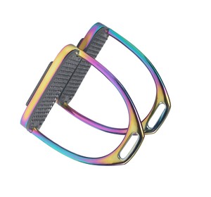 New Arrival 304 Stainless Steel Horse Stirrups Lightweight Anti Slip Safety Grip Reusable <b>Large</b> Animal OEM Factory Export - Product Image 5