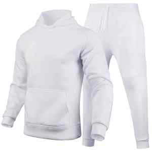 Custom <b>Top</b> Design <b>Men's</b> Loose Fit Hoodie and Sweatpants Set Hot <b>Men</b> Cotton Tracksuit <b>Men's</b> <b>Fleece</b> - Product Image 3