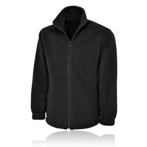 Classic <b>Fleece</b> Jacket Full Zip <b>Work</b> Wear Warm Casual Hoodie Thick Mens HeavyDuty for sale - Product Image 4
