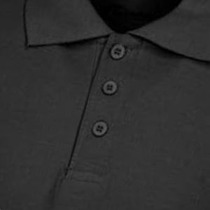 Precio al por mayor de secado rápido para Polo para hombre logotipo personalizado impreso 100% algodón antiarrugas tejido de punto blanco diseño liso - Product Image 4