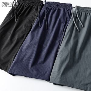 Pantalones Cortos Casuales de Doble Malla para Hombre y Mujer, Secado Rápido, Cierre con Cordón, Tela de Lona, para Verano, Entrenamiento al Aire Libre, Gimnasio, Deportes - Product Image 2
