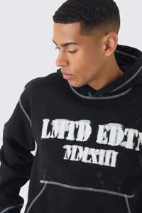 Pantalon de survêtement évasé et sweat à capuche pour hommes, survêtements d'entraînement personnalisés avec broderie de jogging, vêtements de sport imprimés d'hiver - Product Image 3