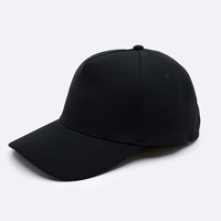 Gorra de Béisbol Negra Personalizada al por Mayor con Logotipo Bordado, Gorra Deportiva de Algodón Transpirable e Impermeable para Hombre y Mujer, Ajustable