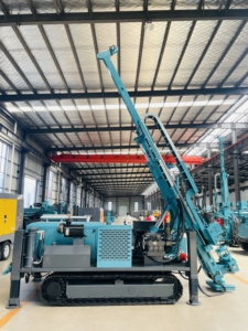 Plataforma de Perforación Feida con Motor de Bomba Diésel, Plataforma de Exploración Minera sobre Orugas, Diámetro de Rodamiento <span class=keywords><strong>NQ</strong></span>/HQ/BQ, Profundidad 1200m/1500m - Product Image 4