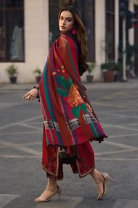 Vestidos de cuero color melocotón bordados para mujer, en oferta, precio de mayoreo, ropa de invierno pakistaní, salwar kameez para mujer - Product Image 4