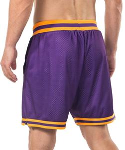 Pantalones Cortos de Verano para Hombre, Ecológicos, de Malla, Corte Holgado, Transpirables, Estilo Vintage, Cierre con Cordón, Paneles Laterales, Servicio OEM - Product Image 1