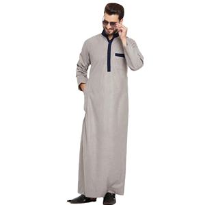 2024 hombres tradicionales Thobe cómodo Cultural de alta calidad hombres Thobe hombres transpirables Thobes - Product Image 6