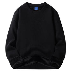 High Quality Solid Autumn <b>Mens</b> Sweatshirt Breathable Cotton Windproof Quick Dry Crew Neck Comfortable Fit Long Sleeve <b>Pullover</b> - Product Image 2
