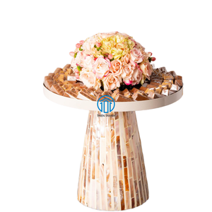 New Arrival Elegant Style Mother of Pearl <b>Chocolate</b> Stand Arabian Ramadan Capiz <b>Shell</b> <b>Chocolate</b> Trays Made in Vietnam - Product Image 1