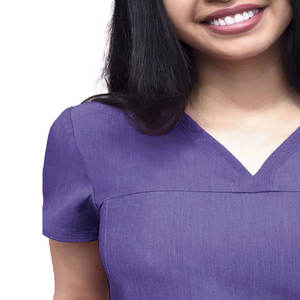 ชุดสครับพยาบาลสำหรับผู้หญิงชุดสครับลายพยาบาลแขนสั้นทางการแพทย์ชุดสครับพยาบาลล่าสุด - Product Image 4