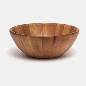 ENSALADERA-FRUTERO TALLADO DE MADERA REAL NATURAL, Cuenco de madera decorativo para mesa, oficina, decoración del hogar, utensilios de cocina - Product Image 2