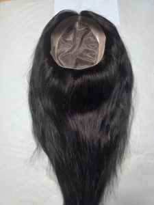 วิกผมโมโนสำหรับผู้หญิงผมคนอินเดียมีหลายสไตล์ (คลื่นน้ำคลื่นธรรมชาติเป็นต้น) 100น้ำหนักเบา-150กรัม - Product Image 3