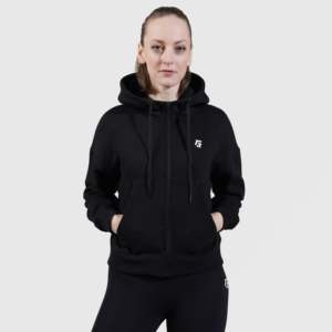 Sweat à capuche Geek noir au design respirant pour la saison d'automne - Product Image 1
