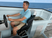 Yate Deportivo de Aluminio Soldado UBI 88, para Pesca, 8 Metros, 8 Pasajeros, 35-40 Nudos, 115-300 HP, para Navegación Fluvial, Patrullaje, Turismo y Transporte