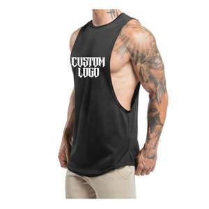 Wholesale Men's Summer Tank Top High Quality 100% Cotton Breathable Knitted Weave Trendy Casual Style - Product Image 5