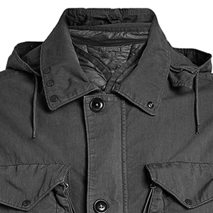 Vestes pour hommes : Blouson chaud personnalisé pour hommes, en toile, style bomber, cargo, utilitaire, avec col montant et rembourrage – Vente en gros - Product Image 2