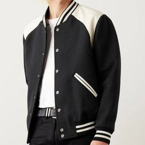 Veste universitaire en cuir de haute qualité pour homme, nouveau design, vêtement d'extérieur élégant, streetwear tendance, veste universitaire - Product Image 5