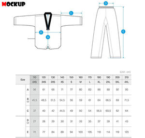 Uniforme de Karate Unisex de Alta Calidad, Ligero, Diseño Personalizado, 100% Algodón, Duradero, de Secado Rápido y Transpirable para Entrenamiento - Product Image 6