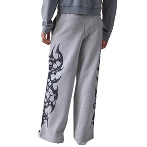 กางเกงจ็อกเกอร์ลำลองผู้ชายสั่งทำพิเศษจากโรงงาน ผ้าฝ้ายเฟรนช์เทอร์รี่ 100% น้ำหนักเบา มีเชือกผูก ทรงตรง ระบายอากาศ แห้งเร็ว - Product Image 3