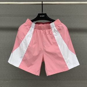 Short de basket-ball pour hommes de rue haute en gros OEM personnalisé en nylon grande taille Baggy Gym Short de course taille haute élastique respirant - Product Image 1