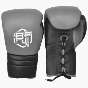 Guantes de boxeo profesionales de cuero real de secado rápido que absorbe la humedad calidad hecha a medida con diseño OEM para Sparring - Product Image 1