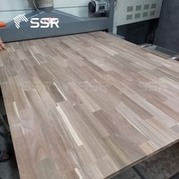 SSR VINA - Panneau en bois d'acacia à joint en doigt de pouce, épaisseur 18 mm - Haute qualité, prix abordable et personnalisable