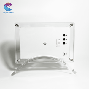 Superlieur 7.0英寸数码照片显示视频电子图片播放运动液晶时钟MP3亚克力视频框架 - Product Image 3
