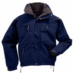 Chaqueta de Trabajo Tipo Bomber, Ropa de Seguridad, Chaqueta de Trabajo de Alta Visibilidad para Invierno, Chaqueta Reflectante Impermeable de Alta Visibilidad para Hombre - Product Image 1