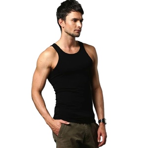 Débardeur de crème solaire sans manches décontracté pour hommes, t-shirt ample, cool, couleur unie, col rond, coton léger - Product Image 1