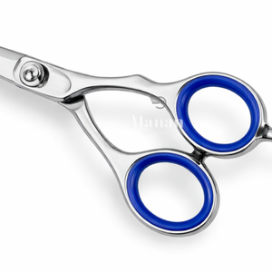 Ciseaux de coiffure professionnels de 6,5 pouces en acier inoxydable, ciseaux de barbier avec poignée en caoutchouc, outil de salon OEM - Product Image 4