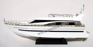 Gia Nhien Fabricant Approuvé Conception Personnalisée Basse quantité minimale de commande EN BOIS ASTONDOA 73-PERLE BLANCHE PEINTE-BATEAU DE VITESSE EN BOIS - Product Image 4