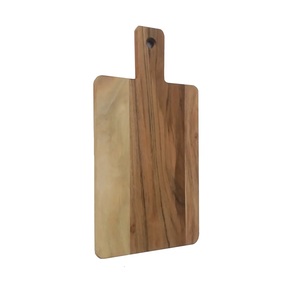 Tabla de cortar de madera de acacia mango hecho a mano diseño personalizado fabricante tabla de cortar de madera decorativa personalizada - Product Image 5