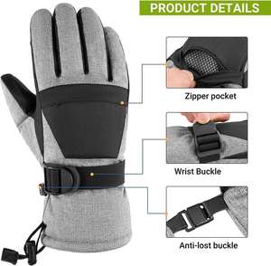 Direct Factory Supplier Professional Quality Ski <b>Gloves</b> Client Demanded Material And Design Top High Quality Leather Ski <b>Gloves</b> - Product Image 2