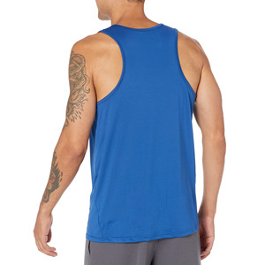 Vente en gros été débardeurs hommes personnalisé sans manches respirant gym gilet athlétique entraînement décontracté vêtements de fitness - Product Image 4