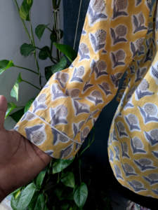 Hecho a mano hermoso algodón PJ Set Floral impreso ligero transpirable y suave regalos para ella - Product Image 6