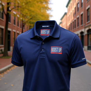 Veste polo promotionnelle personnalisée pour le merchandising de Boston - Product Image 3