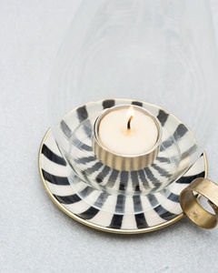 Sombra de vela de extremo abierto Cubierta de vidrio sin fondo Chimenea de vidrio transparente Funda de portavelas de vidrio - Product Image 2