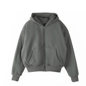 Pull à capuche pour hommes avec logo personnalisé 100% de coton à manches longues polaire OEM ODM Streetwear confortable vêtements décontractés - Product Image 2