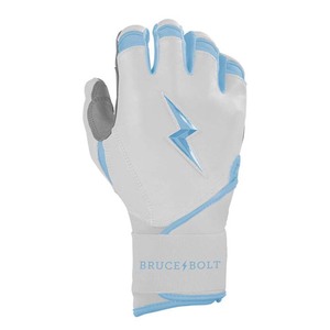 Guantes de bateo estilo BRUCE BOLT de alta calidad para béisbol Premium Cabretta cuero largo puño diseño 100% calidad - Product Image 3