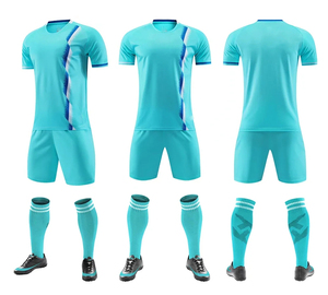 Vêtements de sport vierges pour garçons et filles, tenues de sport pour entraînement d'équipe, tenues de course de football, nouvelle collection pour enfants et hommes - Product Image 5