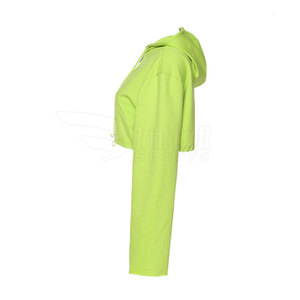 High Quality Casual Wear Women Crop <b>Top</b> Hoodies Reasonable Price Best Selling Crop <b>Top</b> Hoodies - Product Image 2