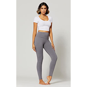 Pantalons de sport taille haute pour femmes, leggings de sport extensibles, leggings d'entraînement respirants - Product Image 1