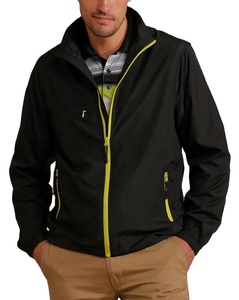 Veste coupe-vent de qualité supérieure, logo personnalisé, imperméable, coupe-vent, grande taille, veste pour homme - Product Image 5