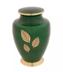 Urna de cremación de aluminio con revestimiento de esmalte, urna de cenizas funerarias de diseño moderno, calidad Premium, la más vendida - Product Image 3