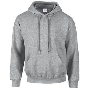 Sweat à capuche multicolore avec logo personnalisé d'usine Sweat à capuche unisexe en coton uni pour hommes de grande taille Pull Over Casual Blank OEM Quality Hoodie - Product Image 1